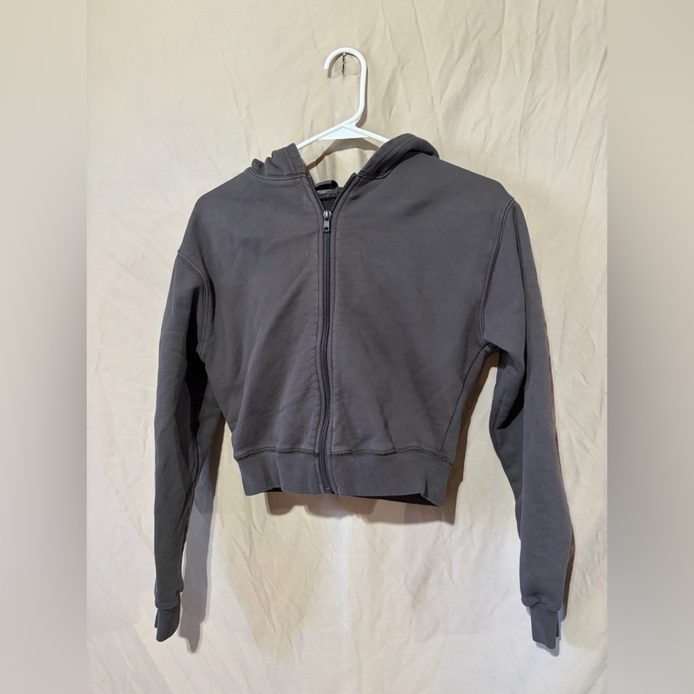 Skims Brown zip up